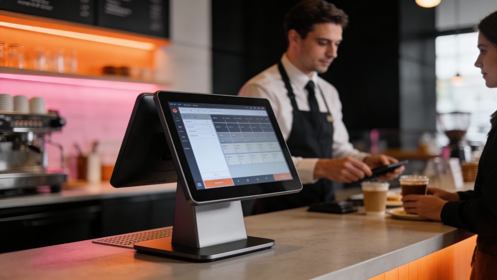OKKO EPOS till running at the counter
